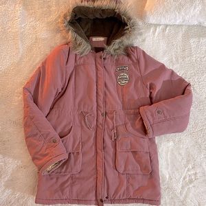 Faux Fur & Puffer Coat